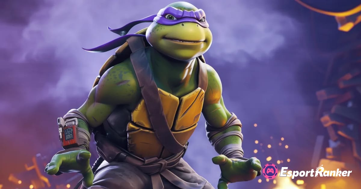 Evento Fortnite TMNT Cowabunga: gana recompensas y únete al crossover de las Tortugas Ninja