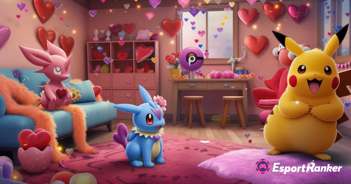 Celebra el Amor y Pokémon en el Carnaval del Amor en Pokémon Go