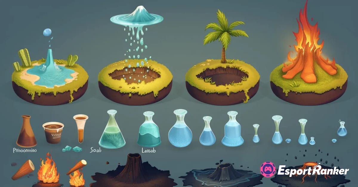 Descubre la receta de la tierra en Little Alchemy 2 y desbloquea innumerables posibilidades